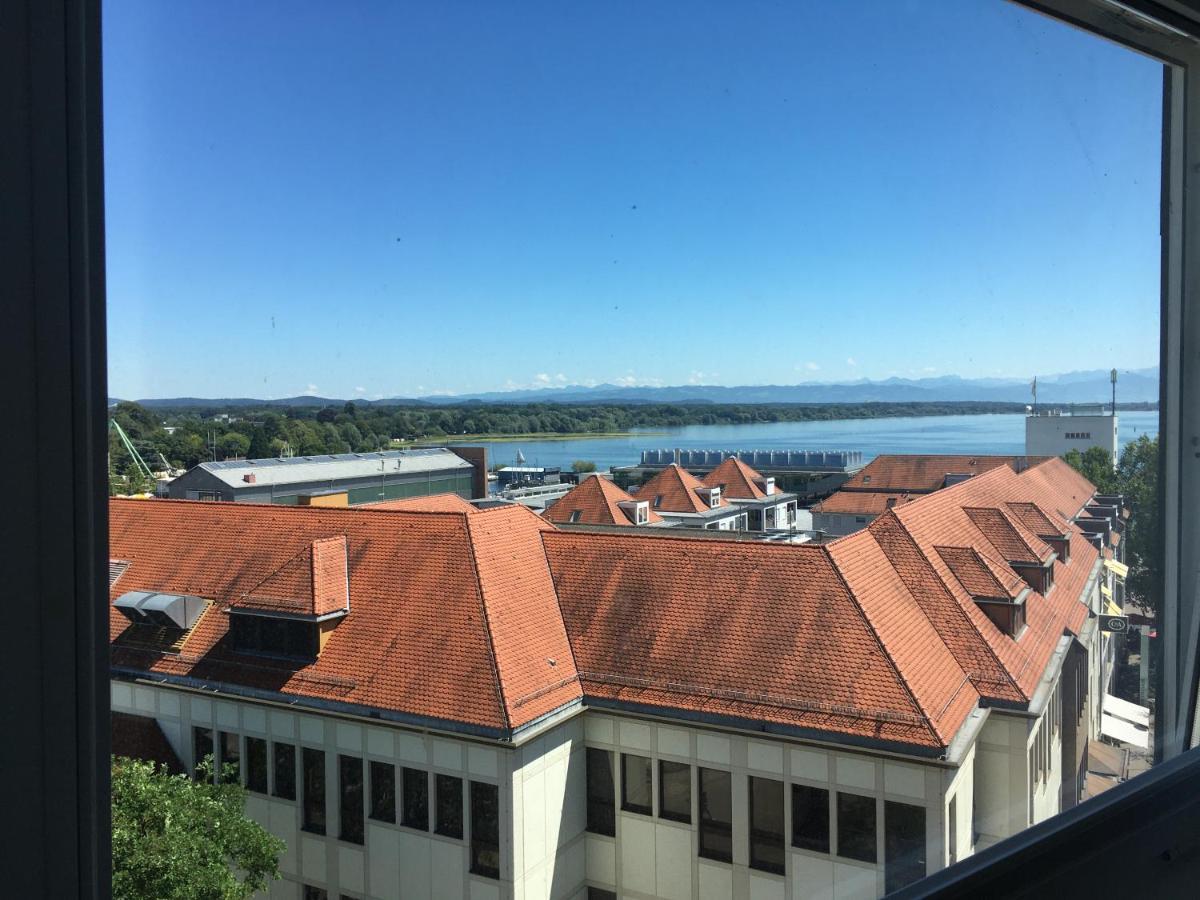 Liebevoll Renoviertes Apartment Mit Panoramablick Friedrichshafen Eksteriør billede